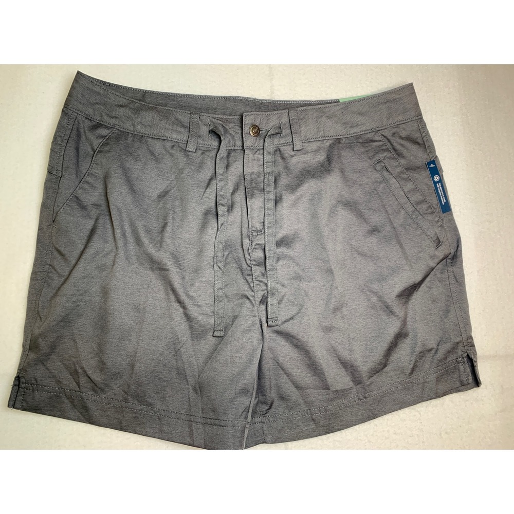 Magellan Outdoors Womens Falcon Lake Fishing Shorts Gray XXL New 5.75 Inseam